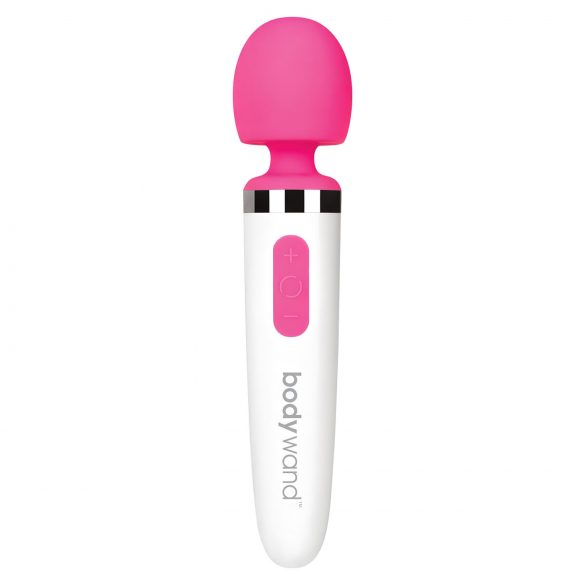 Bodywand Aqua Mini - masážny vibrátor (bielo-ružový)