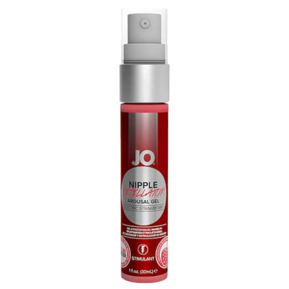 System JO – brnkač na bradavky s jahodou (30 ml)