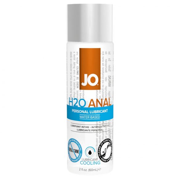 JO H2O Anal Cool - chladivý análny lubrikant na vodnej báze (60ml)