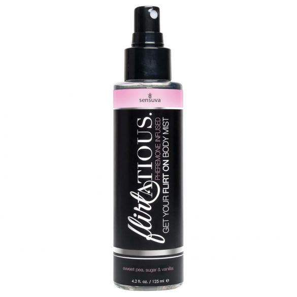 Sensuva Flirtatious - feromón sprej - vanilka a hrachor (125ml)