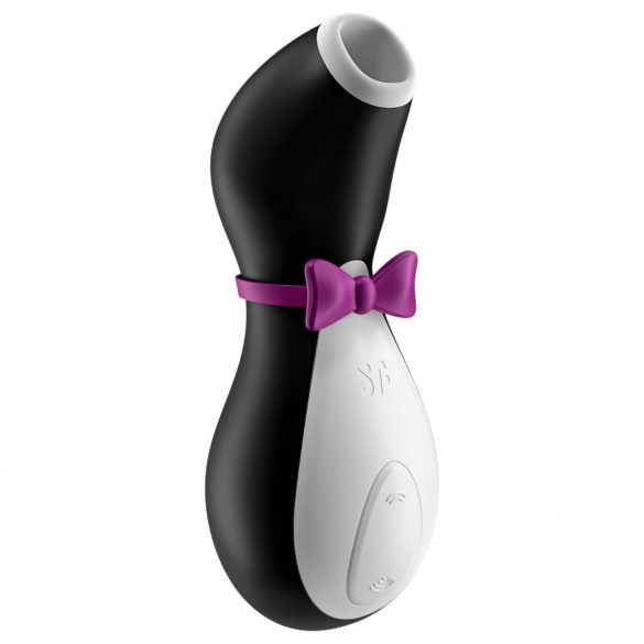 Satisfyer Penguin - nabíjateľný vodotesný stimulátor klitorisu (čierno-biely)