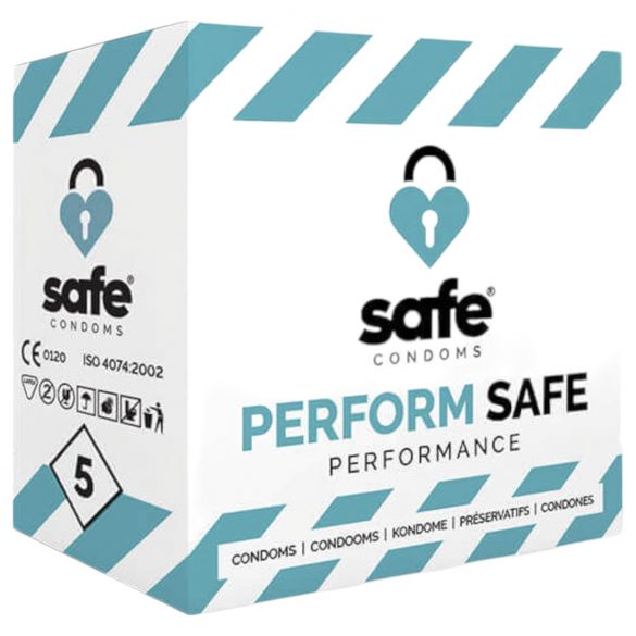 SAFE Perform Safe - veľké kondómy (5 ks)