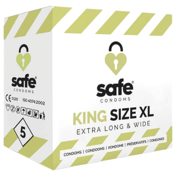 SAFE King Size XL - extra veľký kondóm (5ks)