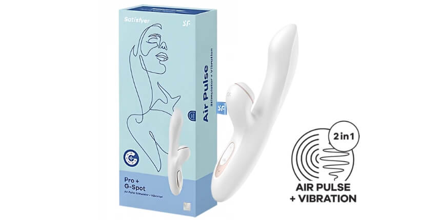 Satisfyer Pro+ G-spot - Vibrátor na bod G a klitoris