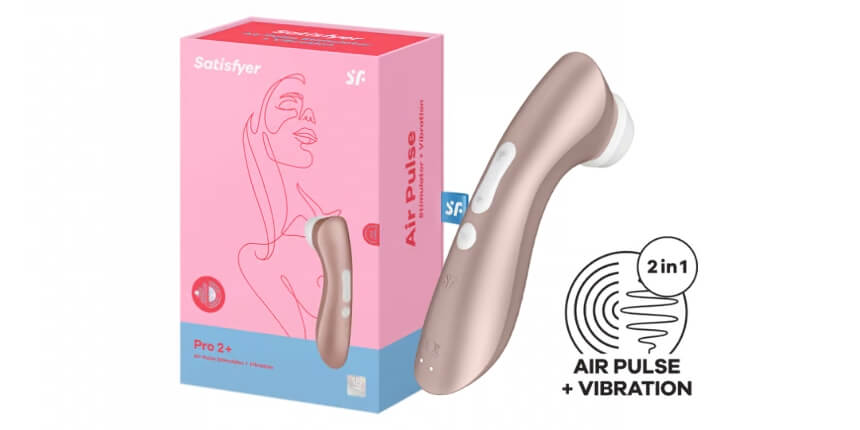 Satisfyer Pro 2+ - Nabíjací klitorisový stimulátor